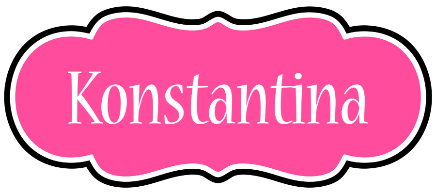 Konstantina invitation logo