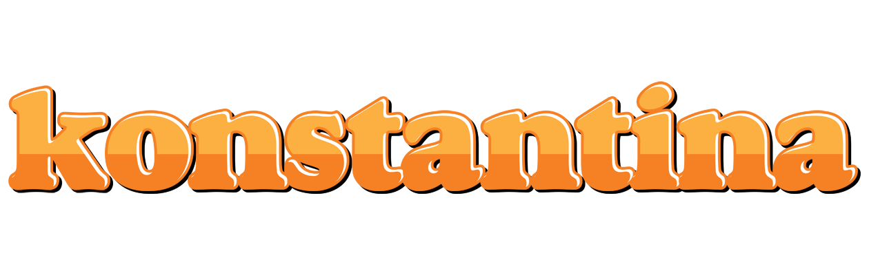 Konstantina orange logo