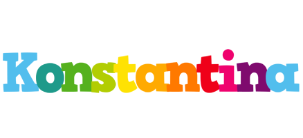 Konstantina rainbows logo