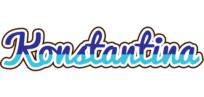 Konstantina raining logo