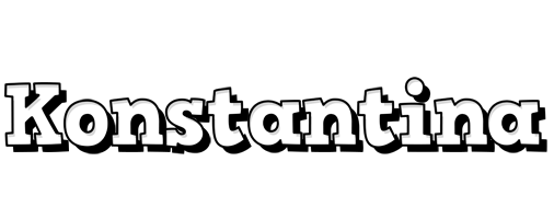 Konstantina snowing logo