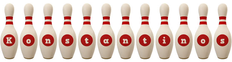 Konstantinos bowling-pin logo