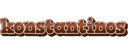 Konstantinos brownie logo