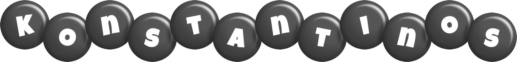 Konstantinos candy-black logo