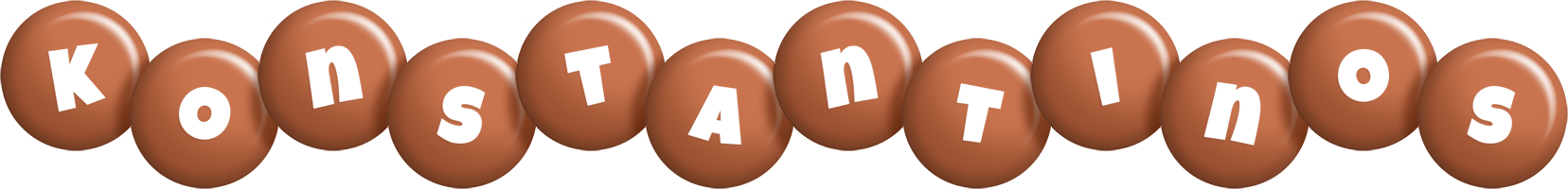 Konstantinos candy-brown logo