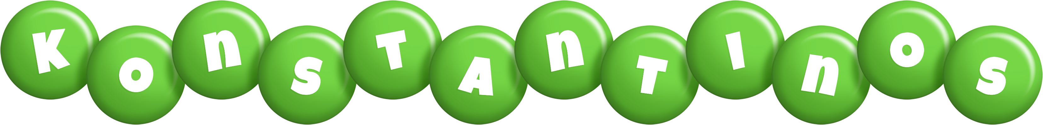 Konstantinos candy-green logo