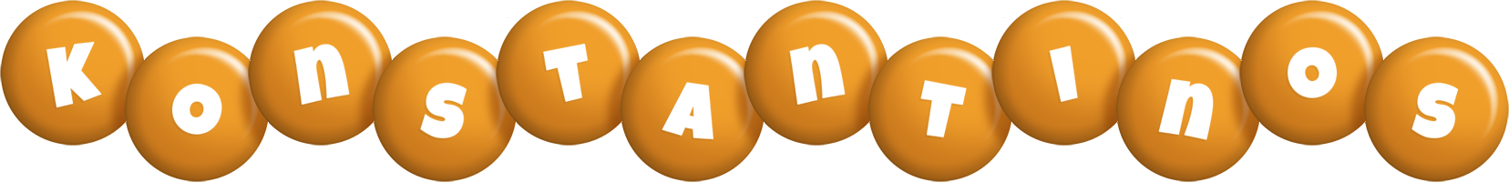 Konstantinos candy-orange logo