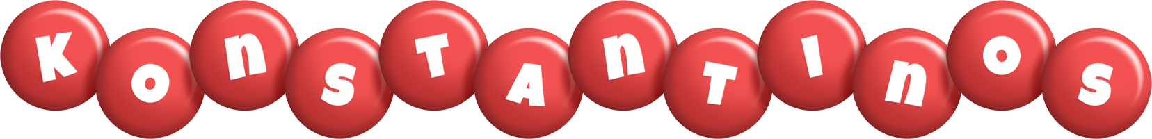 Konstantinos candy-red logo