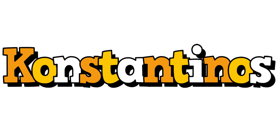 Konstantinos cartoon logo