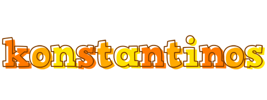 Konstantinos desert logo
