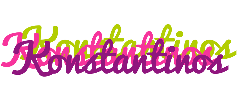 Konstantinos flowers logo
