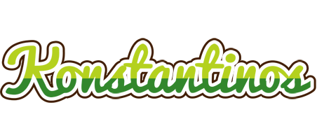 Konstantinos golfing logo