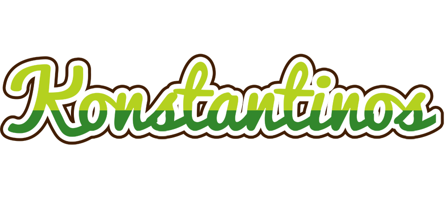 Konstantinos golfing logo