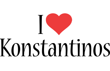 Konstantinos i-love logo