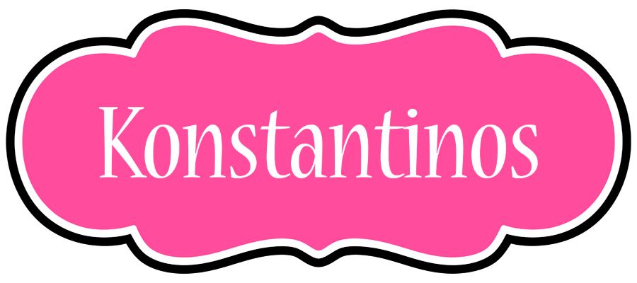 Konstantinos invitation logo