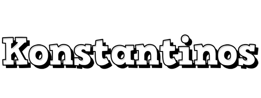 Konstantinos snowing logo