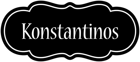 Konstantinos welcome logo