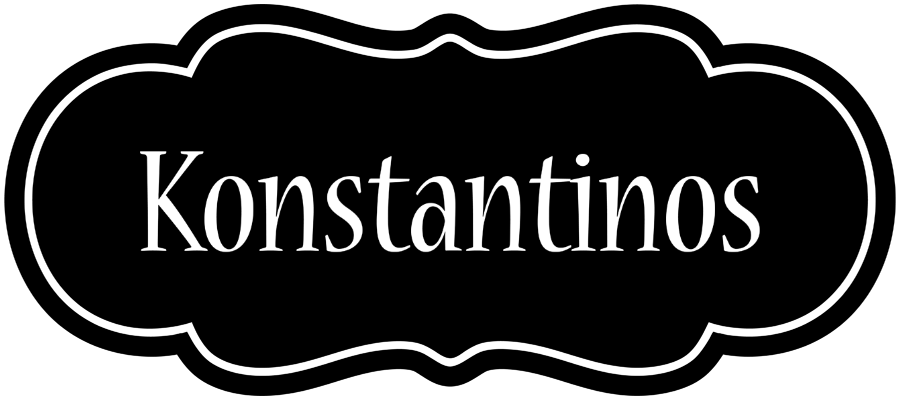 Konstantinos welcome logo