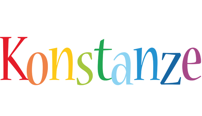 Konstanze birthday logo