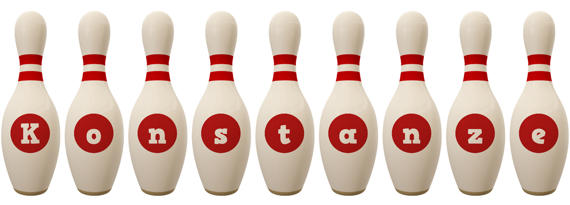 Konstanze bowling-pin logo