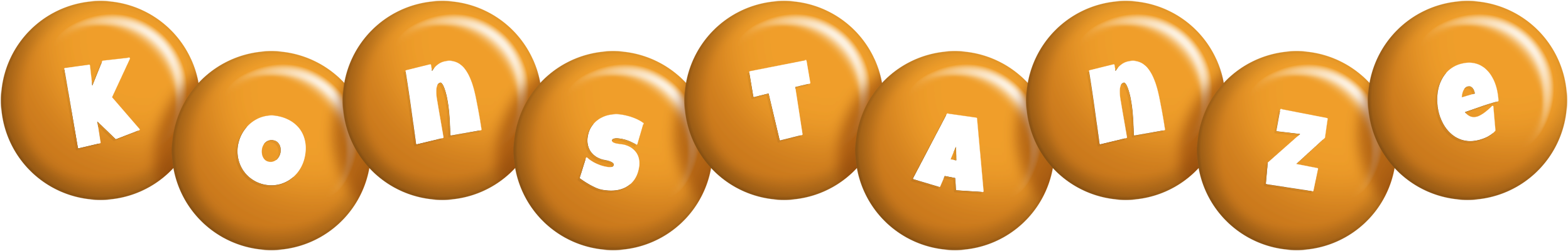 Konstanze candy-orange logo