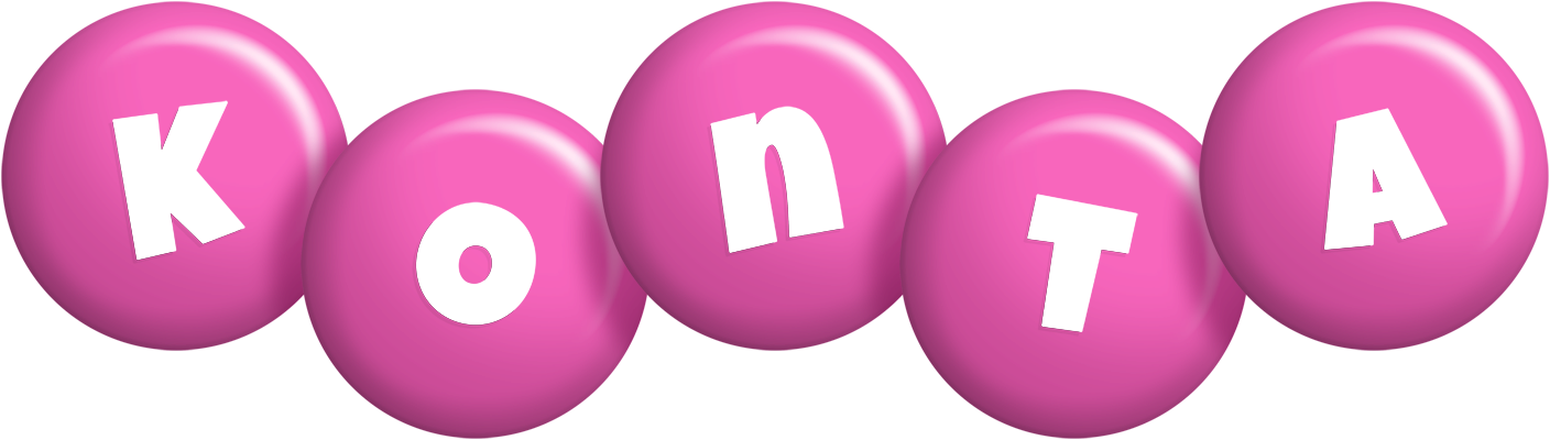 Konta candy-pink logo