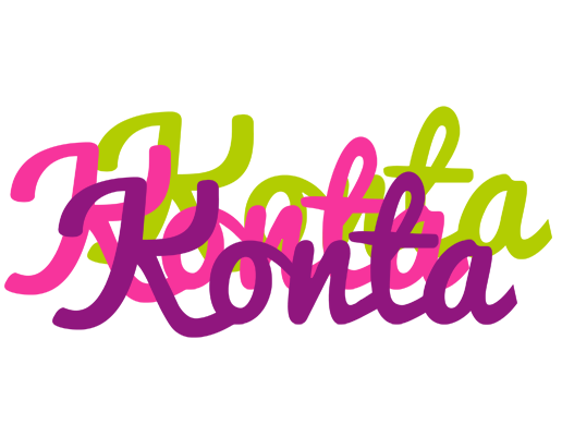 Konta flowers logo