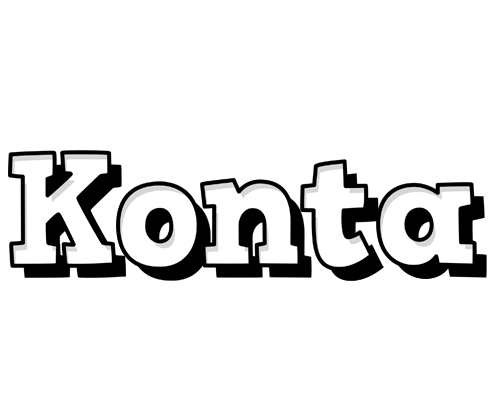 Konta snowing logo