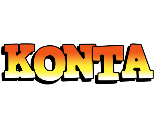 Konta sunset logo