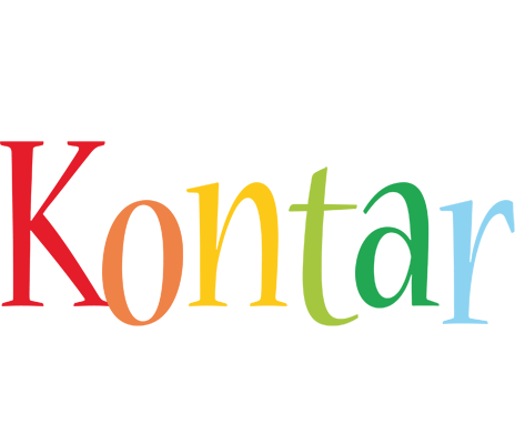 Kontar birthday logo