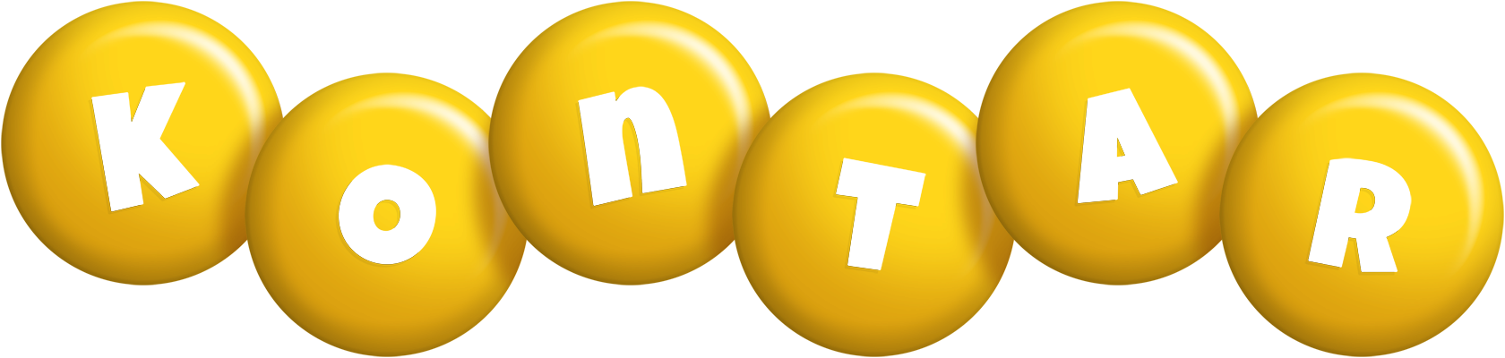 Kontar candy-yellow logo
