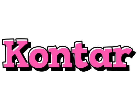 Kontar girlish logo