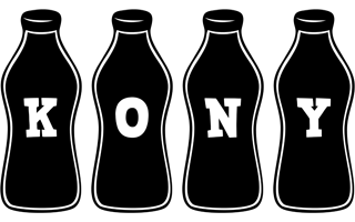 Kony bottle logo