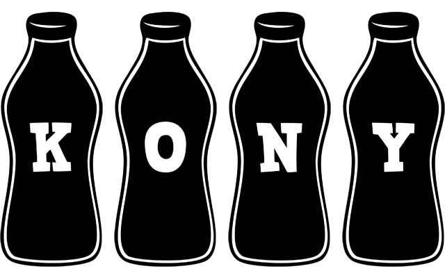 Kony bottle logo