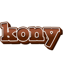 Kony brownie logo