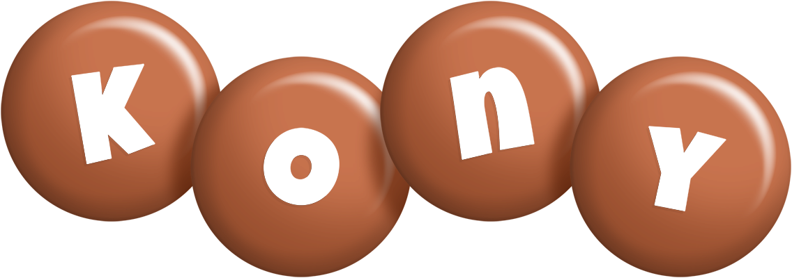 Kony candy-brown logo
