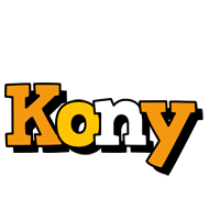 Kony cartoon logo