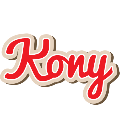 Kony chocolate logo