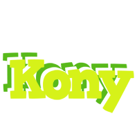 Kony citrus logo