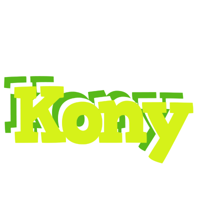 Kony citrus logo