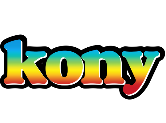 Kony color logo