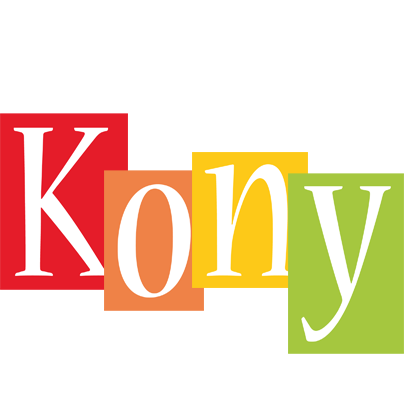 Kony colors logo