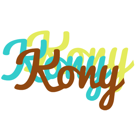 Kony cupcake logo