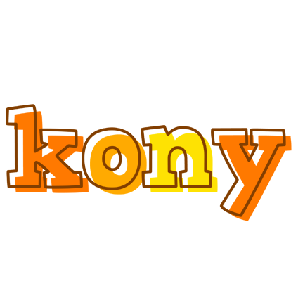 Kony desert logo