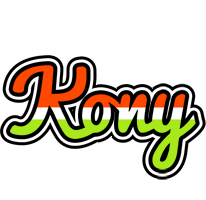 Kony exotic logo