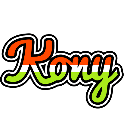 Kony exotic logo