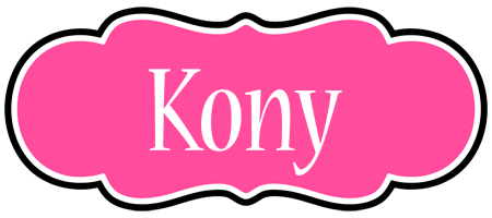 Kony invitation logo