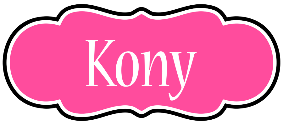 Kony invitation logo