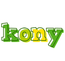 Kony juice logo