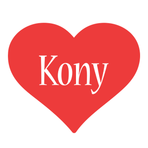 Kony love logo